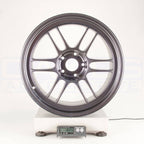 Enkei RPF1 Wheel - 18x9.5 / +15 / 5x114.3 - Gunmetal - Angle 7