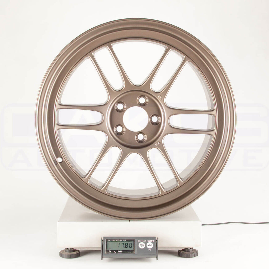 Enkei RPF1 Wheel - 18x9.5 / +15 / 5x114.3 - Matte Bronze - Angle 5
