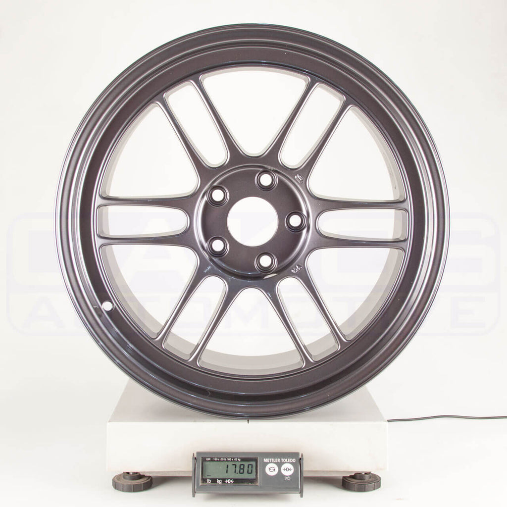 Enkei RPF1 Wheel - 18x9.5 / +38 / 5x114.3 - Gunmetal - Angle 7