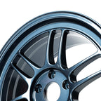 Enkei RPF1 Wheel - 18x9.5 / +38 / 5x114.3 - Misty Blue - Angle 3