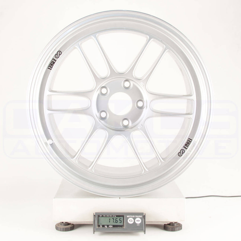 Enkei RPF1 Wheel - 18x9.5 / +38 / 5x114.3 - Silver - Angle 5