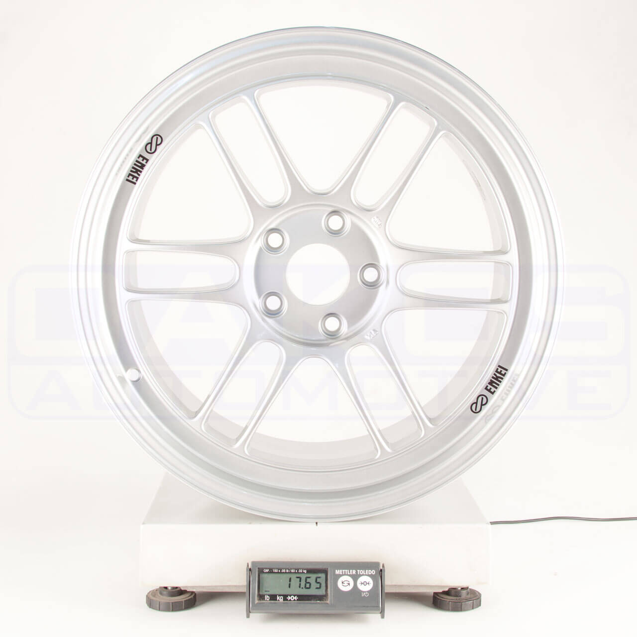 Enkei RPF1 Wheel - 18x9.5 / +38 / 5x114.3 - Silver - Angle 5