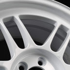 Enkei RPF1 Wheel - 18x9.5 / +38 / 5x114.3 - White - Angle 4