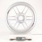 Enkei RPF1 Wheel - 18x9.5 / +45 / 5x114.3 - Silver - Angle 5