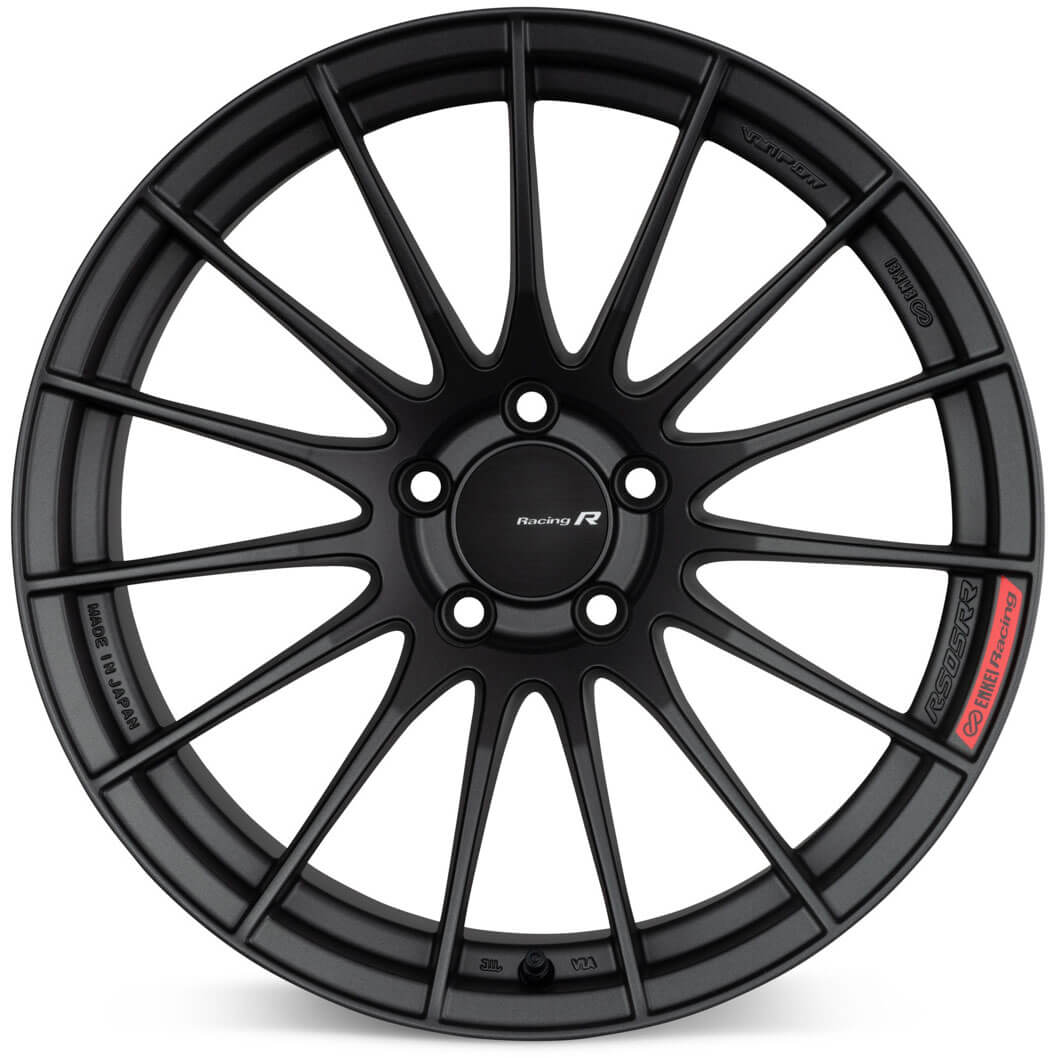 Enkei RS05RR Wheel - 18x9.5 / +45 / 5x112 - Matte Gunmetal - Angle 2