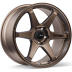 Enkei T6R Wheel - 18x8 / +40 / 5x114.3 - Matte Bronze - Angle 2