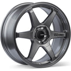 Enkei T6R Wheel - 18x9.5 / +38 / 5x114.3 - Gloss Gunmetal - Angle 2