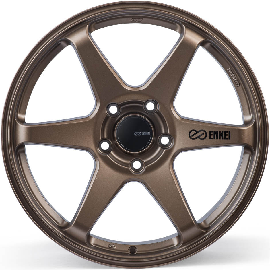 Enkei T6R Wheel - 18x9.5 / +38 / 5x114.3 - Matte Bronze