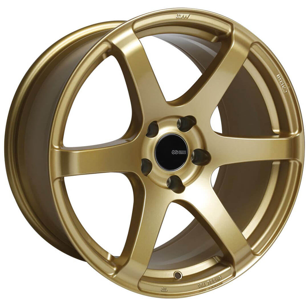 Enkei T6S Wheel - 17x8 / +45 / 5x100 - Gold