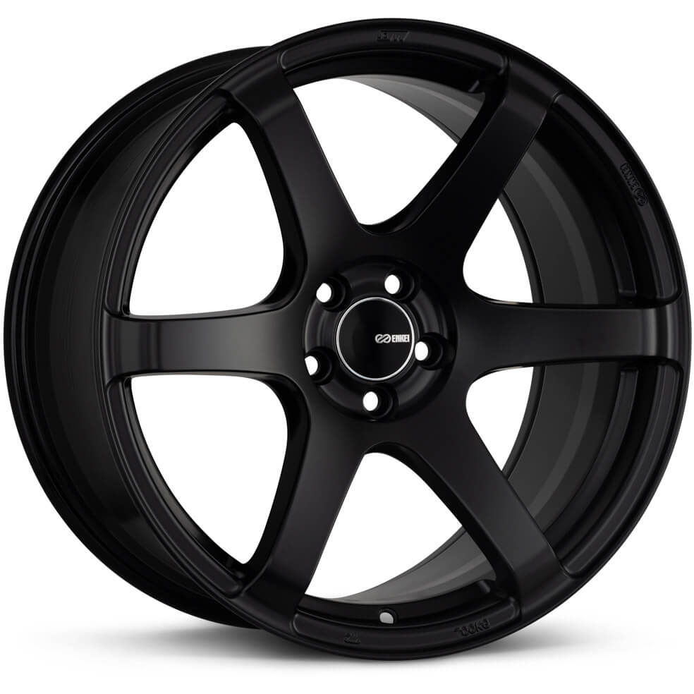 Enkei T6S Wheel - 18x8.5 / +45 / 5x100 - Matte Black