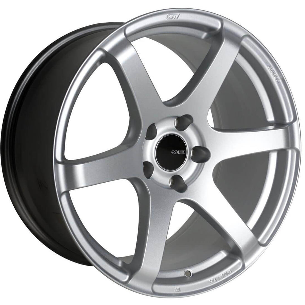Enkei T6S Wheel - 18x9.5 / +45 / 5x100 - Matte Silver