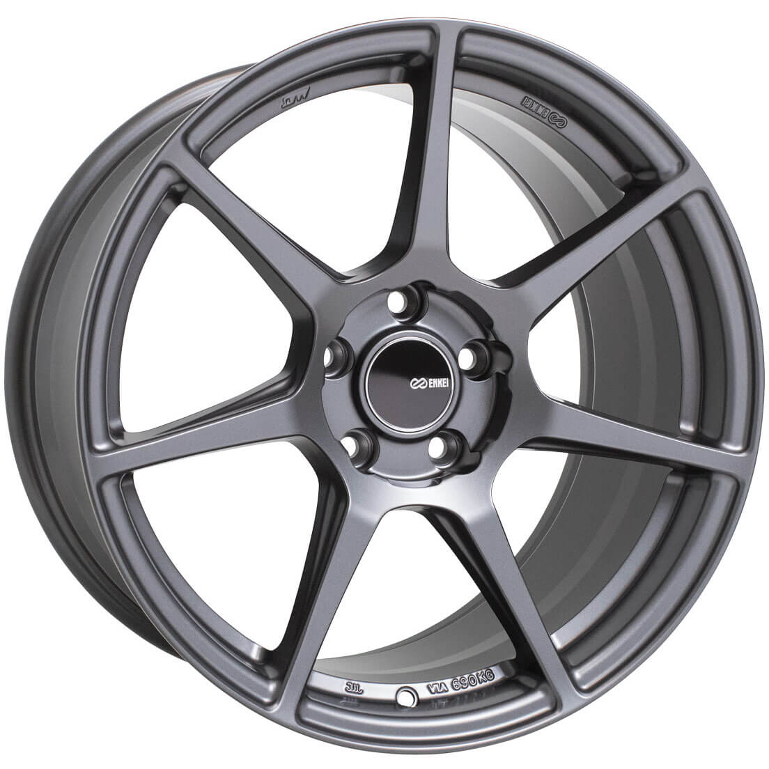 Enkei TFR Wheel - 17x9 / +45 / 5x100 - Matte Gunmetal