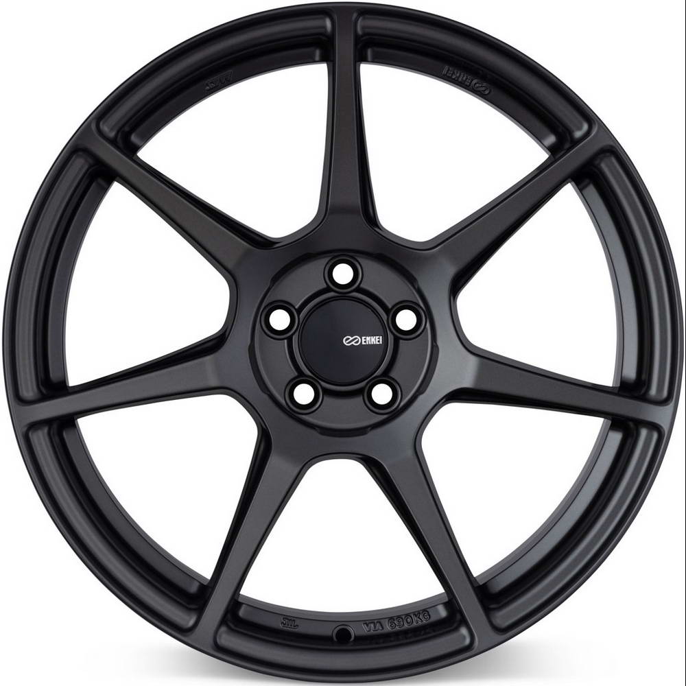Enkei TFR Wheel - 18x9.5 / +38 / 5x114.3 - Matte Gunmetal - Angle 2