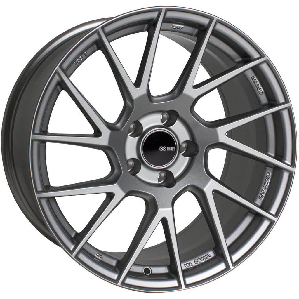Enkei TM7 Wheel - 17x9 / +35 / 5x114.3 - Storm Gray