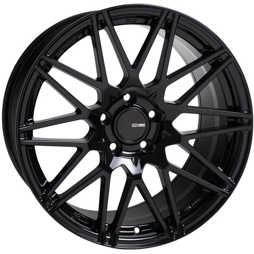 Enkei TMS Wheel - 18x8.5 / +45 / 5x112 - Gloss Black