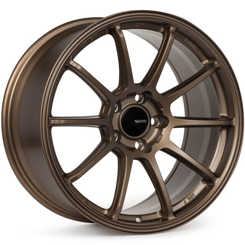 Enkei TRIUMPH Wheel - 17x9 / +45 / 5x100 - Matte Bronze - Angle 2