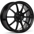 Enkei TRIUMPH Wheel - 18x8 / +45 / 5x100 - Gloss Black - Angle 2