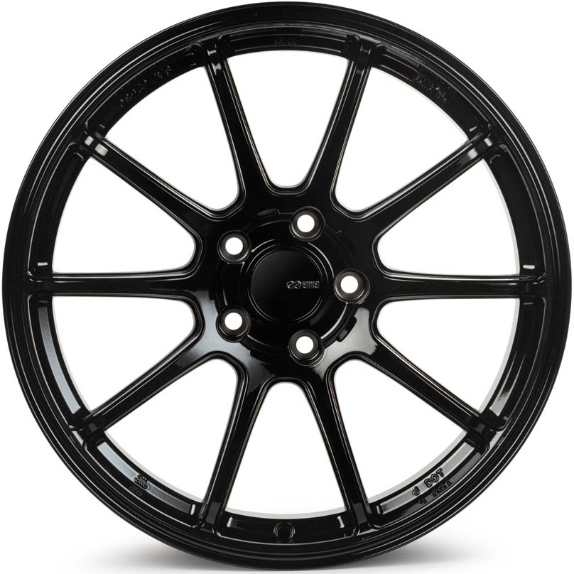 Enkei TRIUMPH Wheel - 18x8.5 / +45 / 5x100 - Gloss Black