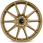 Enkei TS-10 Wheel - 17x8 / +45 / 5x100 - Gold - Angle 2