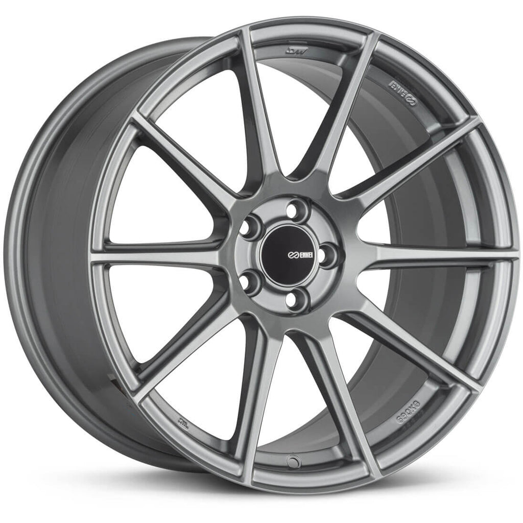 Enkei TS-10 Wheel - 18x8.5 / +25 / 5x114.3 - Storm Gray