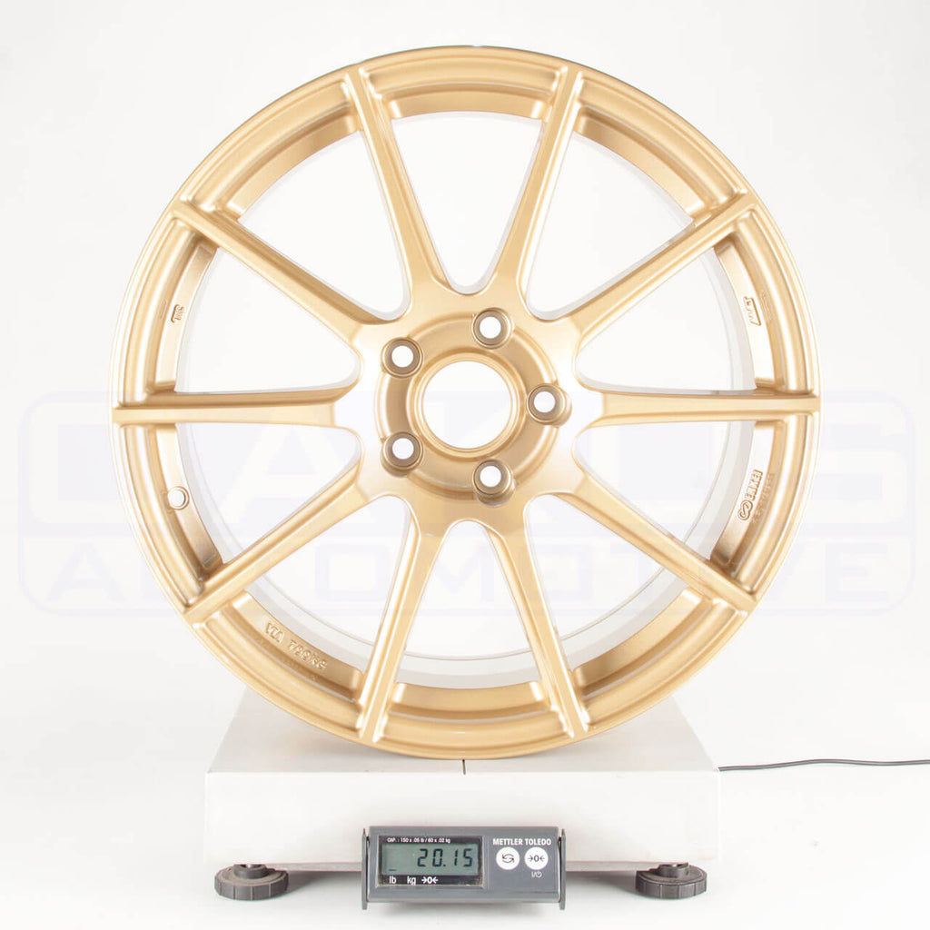 Enkei TS-10 Wheel - 18x8.5 / +50 / 5x114.3 - Gold - Angle 3