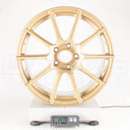 Enkei TS-10 Wheel - 18x8.5 / +50 / 5x114.3 - Gold - Angle 3