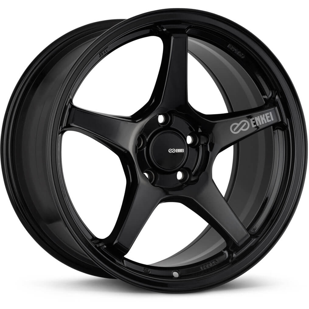 Enkei TS-5 Wheel - 18x8.5 / +45 / 5x100 - Gloss Black