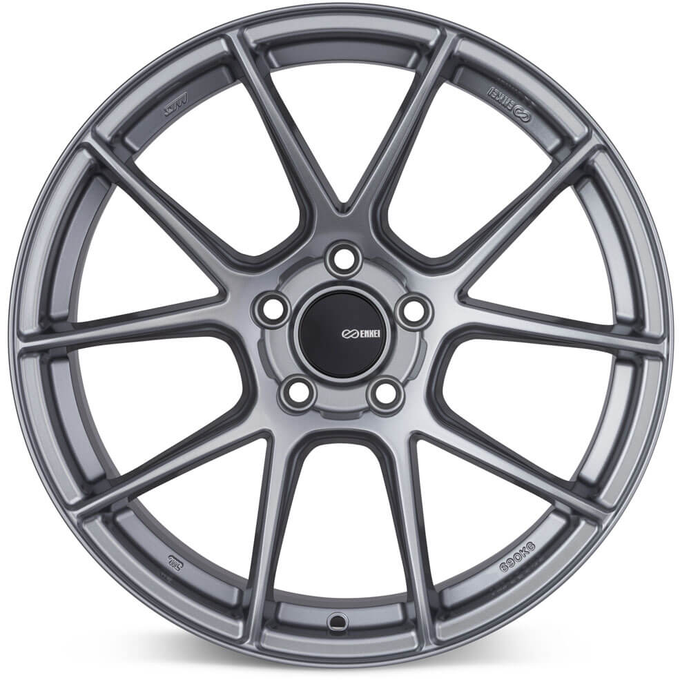 Enkei TS-V Wheel - 17x9 / +45 / 5x100 - Storm Gray