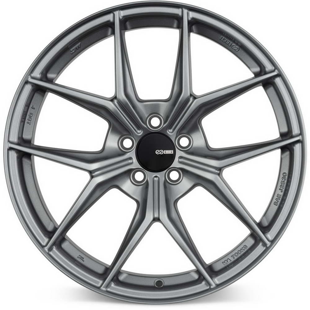 Enkei TSR-X Wheel - 18x8 / +45 / 5x114.3 - Storm Gray