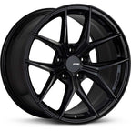 Enkei TSR-X Wheel - 18x8.5 / +45 / 5x114.3 - Gloss Black - Angle 2