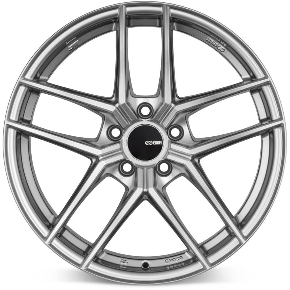 Enkei TY-5 Wheel - 18x8 / +50 / 5x114.3 - Hyper Silver