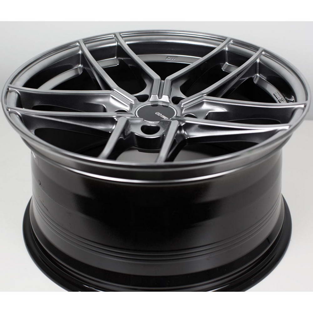 Enkei TY-5 Wheel - 18x8 / +50 / 5x114.3 - Hyper Silver - Angle 3