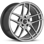Enkei TY-5 Wheel - 19x8.5 / +35 / 5x114.3 - Hyper Silver - Angle 2