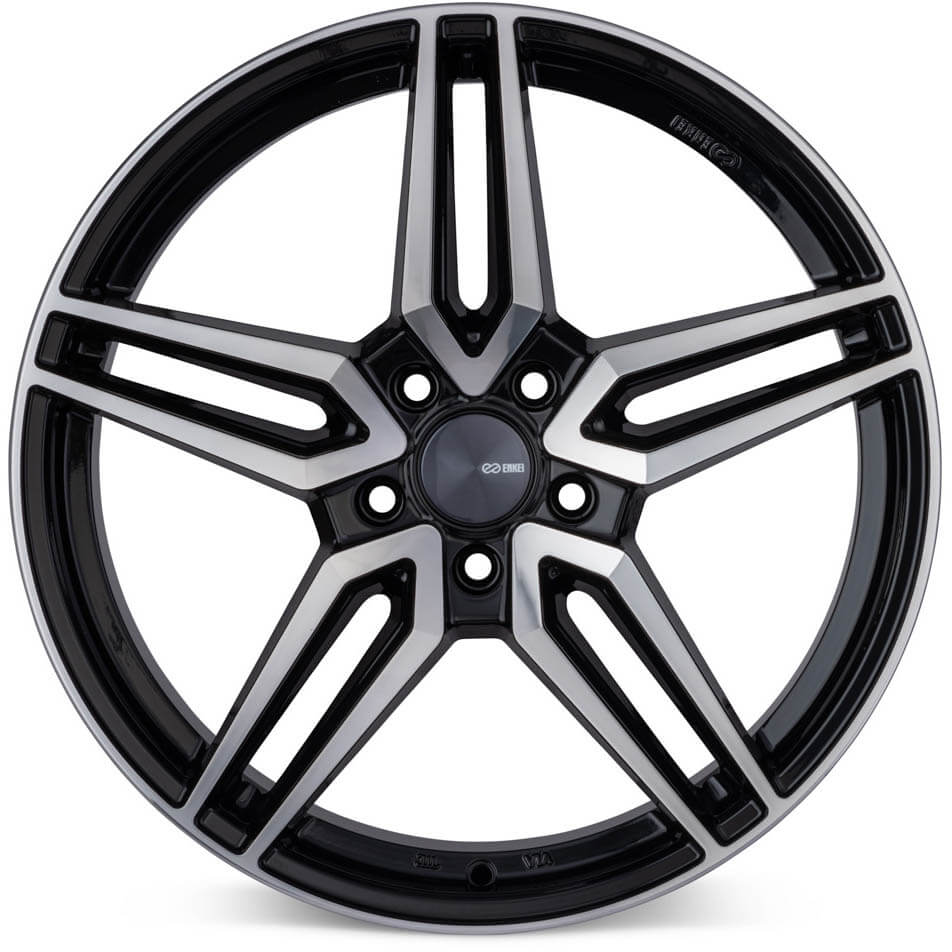 Enkei VICTORY Wheel - 18x8 / +40 / 5x114.3 - Black Machined