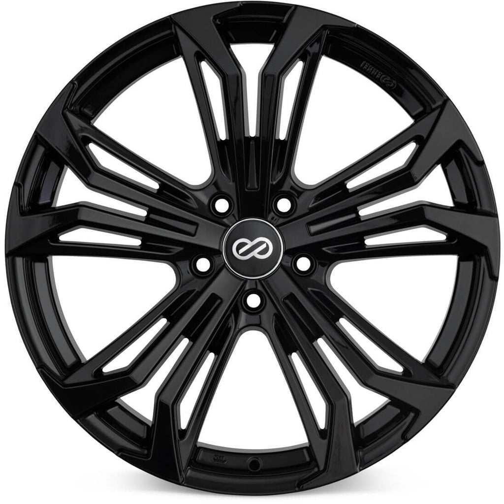 Enkei VORTEX5 Wheel - 17x7.5 / +40 / 5x114.3 - Black - Angle 2