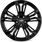 Enkei VORTEX5 Wheel - 17x7.5 / +40 / 5x114.3 - Black - Angle 2
