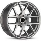 Enkei XM-6 Wheel - 18x8 / +35 / 5x114.3 - Storm Gray - Angle 2