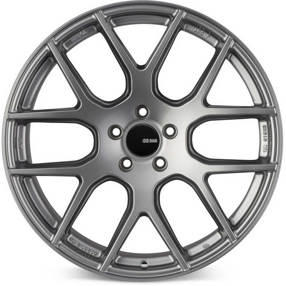 Enkei XM-6 Wheel - 18x8 / +40 / 5x114.3 - Storm Gray