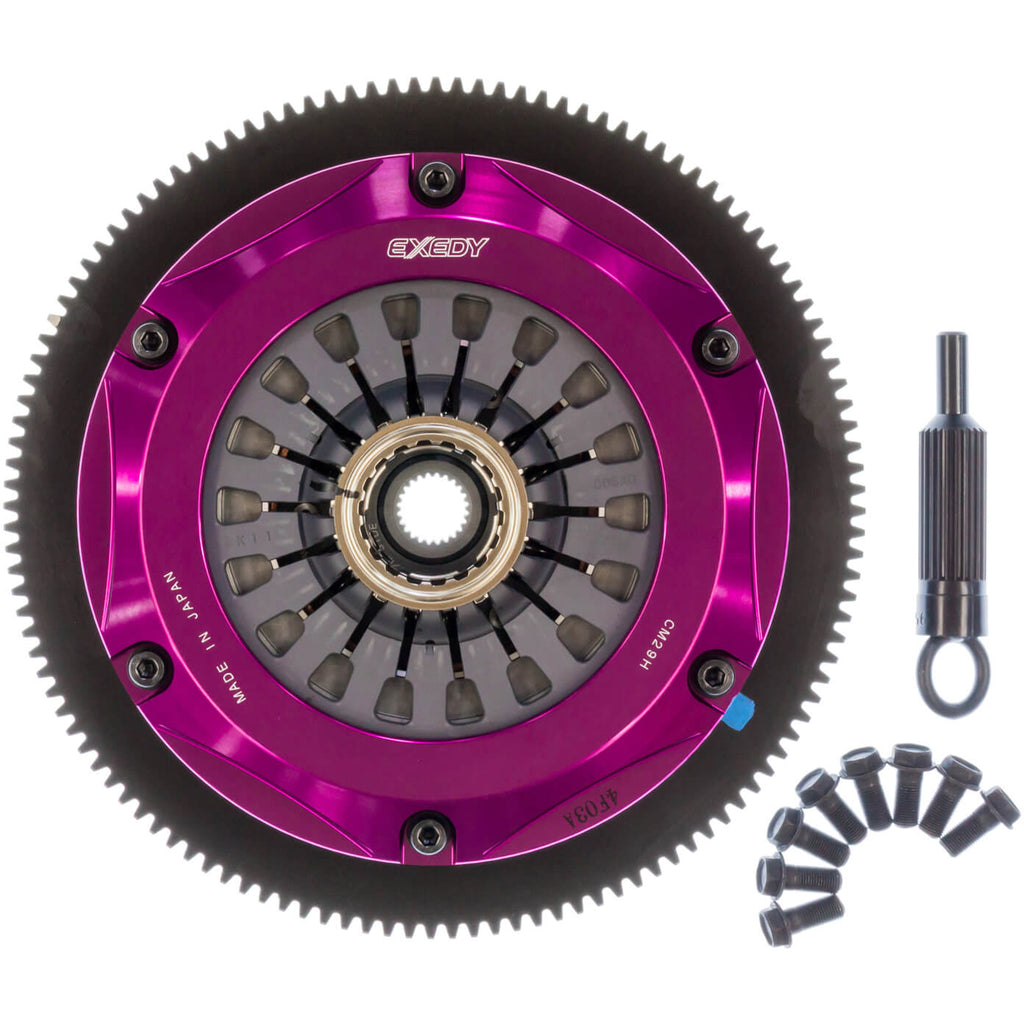Exedy Hyper Twin Clutch Kit (Twin Cerametallic Discs, Sprung), 2004-2021 STi