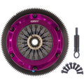 Exedy Stage 4 Hyper Twin Clutch Kit (Metallic, Sprung Hub), 2002-2005 WRX