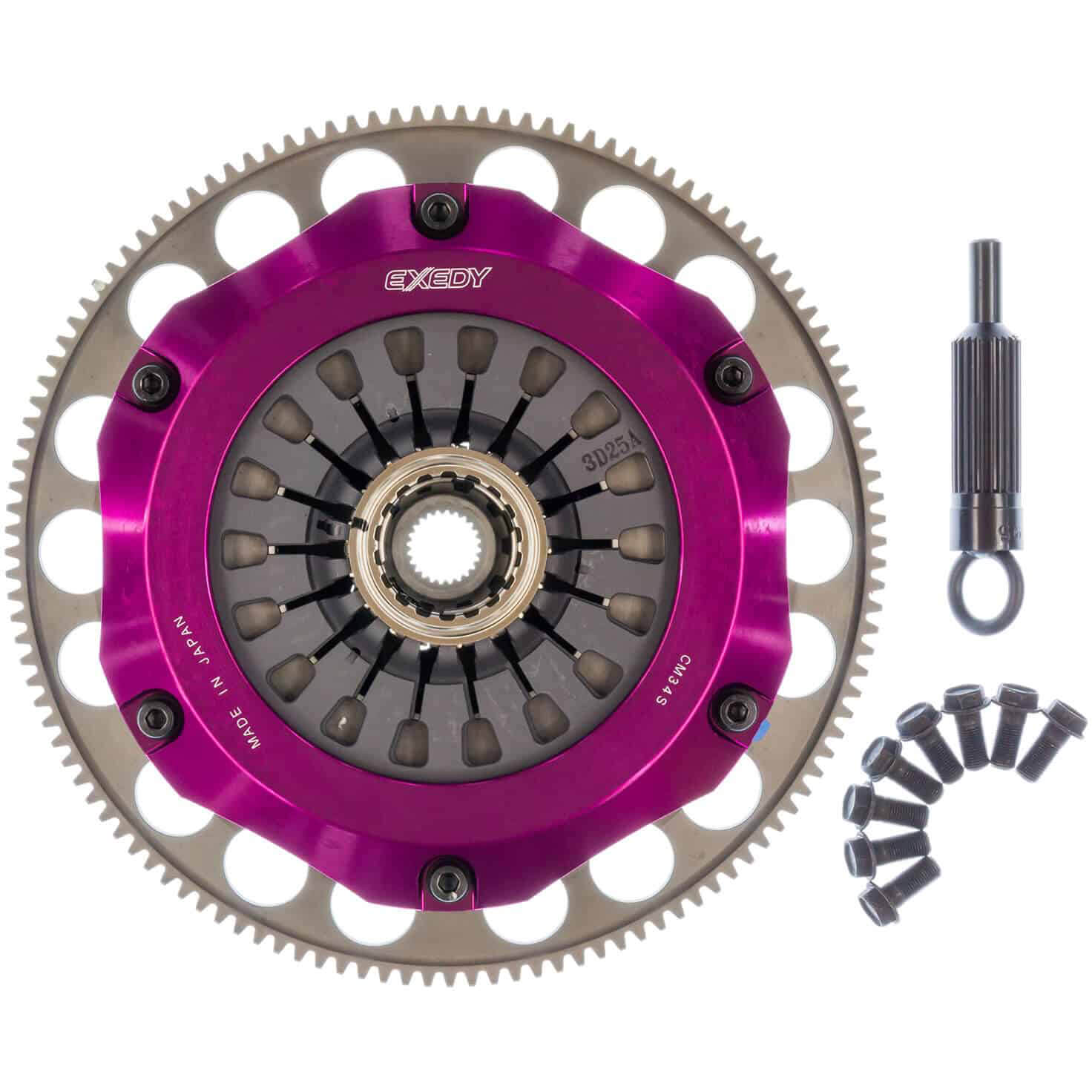 Exedy Stage 4 Hyper Twin Clutch Kit (Metallic, Sprung Hub), 2004-2021 STi