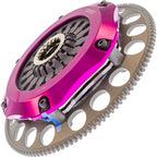 Exedy Stage 4 Hyper Twin Clutch Kit (Metallic, Sprung Hub), 2004-2021 STi - Angle 4