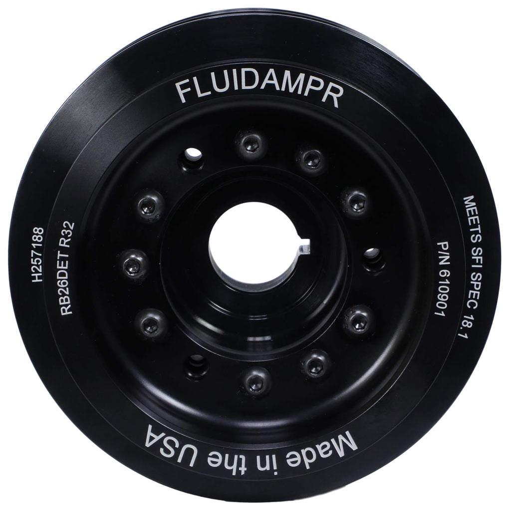Fluidampr Harmonic Damper Crank Pulley, 1989-1994 Nissan Skyline R32 GTR RB26DET Phase 1