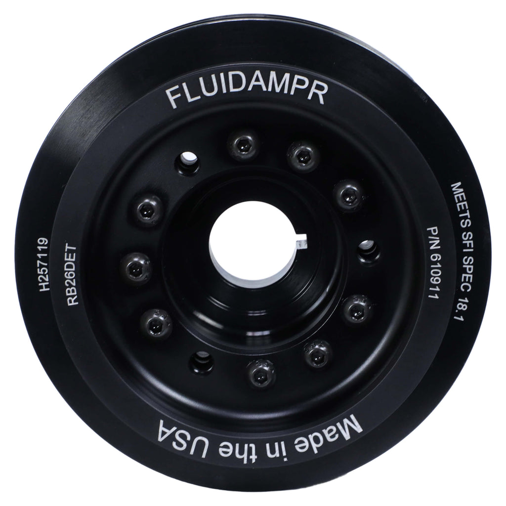 Fluidampr Harmonic Damper Crank Pulley, 1993-2002 Nissan Skyline R33/R34 GTR RB26DET Phase 2