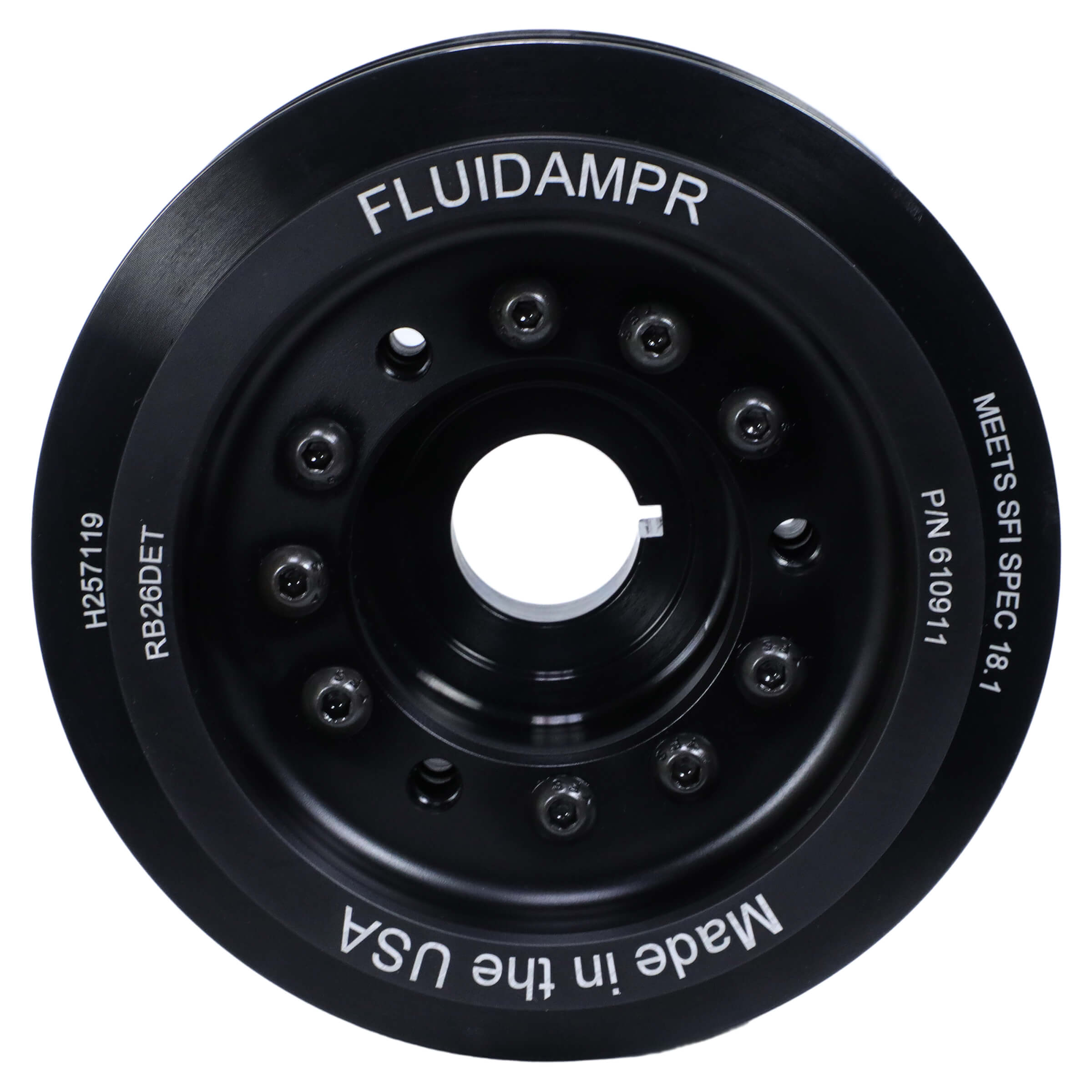 Fluidampr Harmonic Damper Crank Pulley, 1993-2002 Nissan Skyline R33/R34 GTR RB26DET Phase 2
