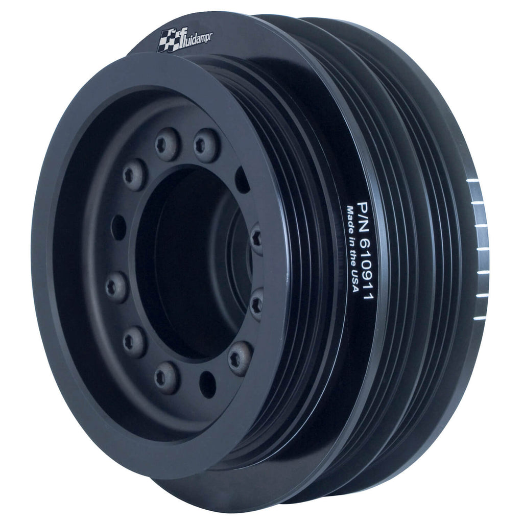 Fluidampr Harmonic Damper Crank Pulley, 1993-2002 Nissan Skyline R33/R34 GTR RB26DET Phase 2 - Angle 3