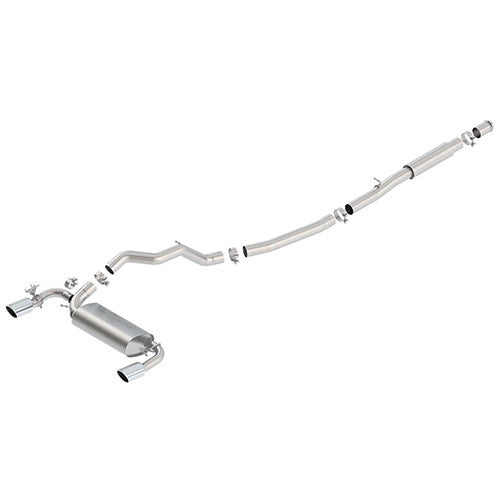 Ford Racing Active Cat-Back Sport Exhaust System, 2016-2018 Focus RS