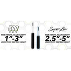 Fortune Auto Super Low 500 Series Coilovers, 2003-2008 350Z - Angle 3