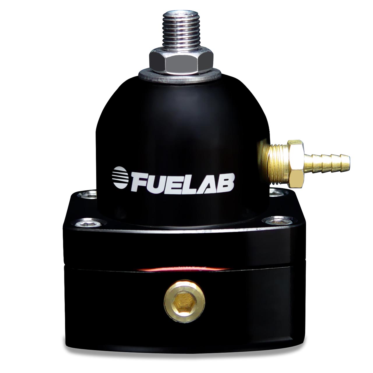 Fuelab EFI Adjustable Fuel Pressure Regulator (-6AN Inlets/Return, Black)