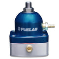 Fuelab EFI Adjustable Fuel Pressure Regulator (-6AN Inlets/Return, Blue)